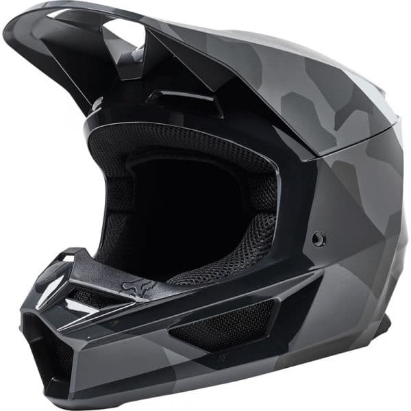 Fox Capacete V1 Bnkr Black Camo L