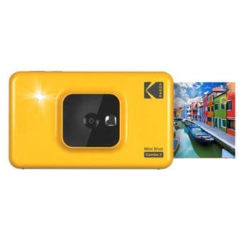 Máquina Fofográfica Kodak Mini Shot 2 Era MS200 Amarelo (60 Folhas)