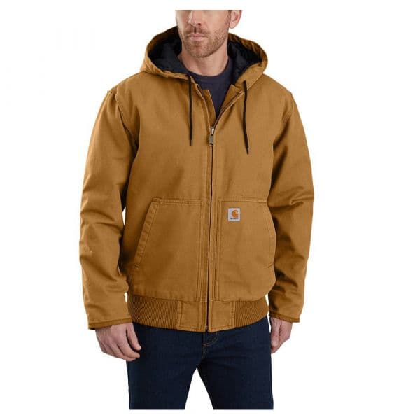 Carhartt Duck Active Jacket Castanho 2XL