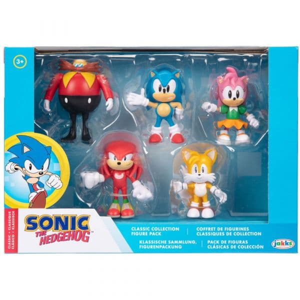 Jakks Pacific - Sonic The Hedgehog - 5 Figuras 6cm