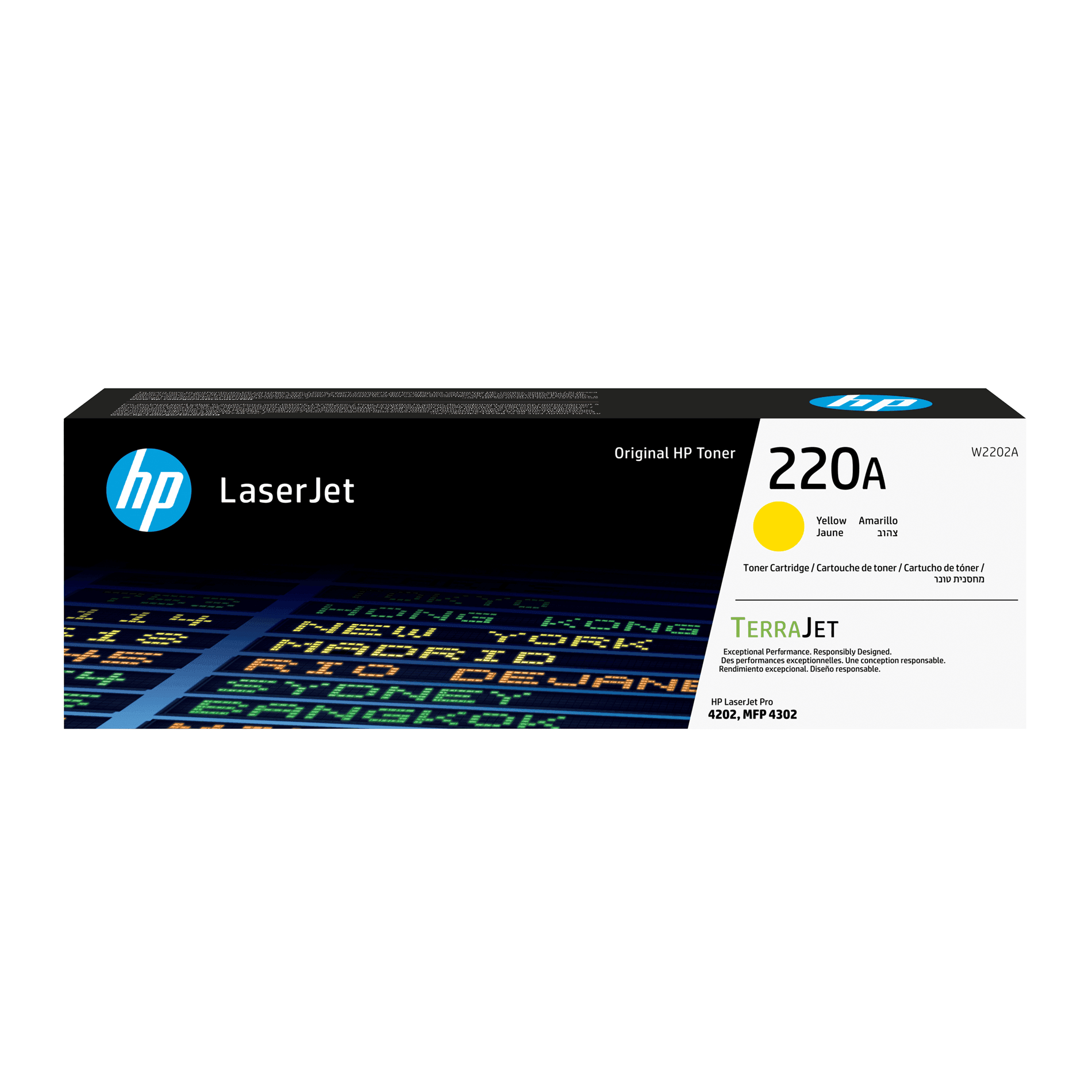HP 220A (W2202A) Amarelo