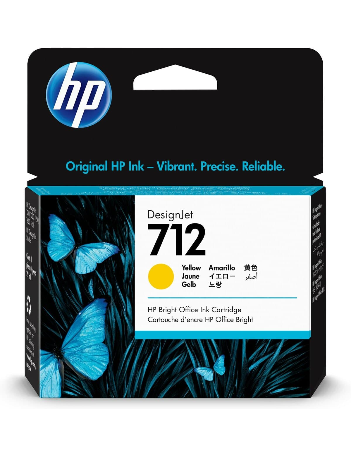 Tinteiro HP 712 Yellow