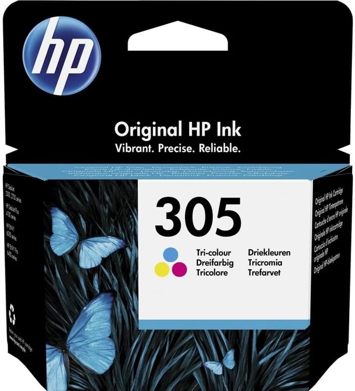 HP Tinteiro Original 305 Tricolor