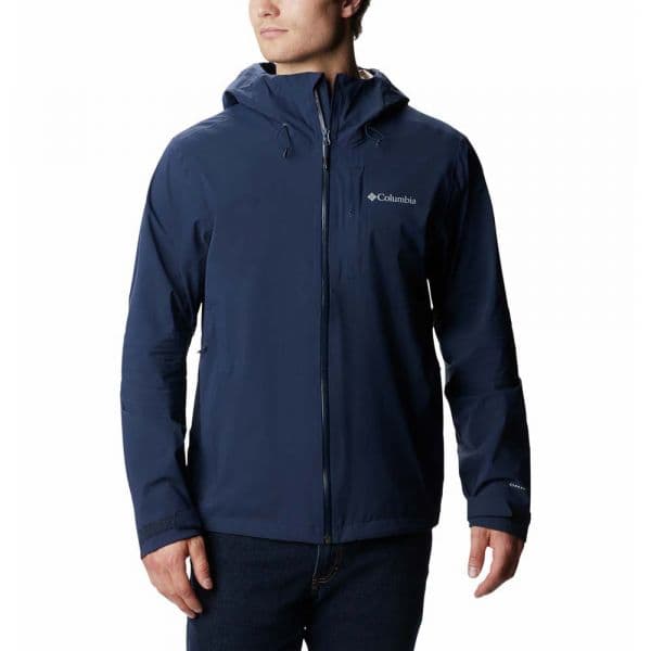 Columbia Omni Tech Ampli Dry Jacket Azul XL Homem