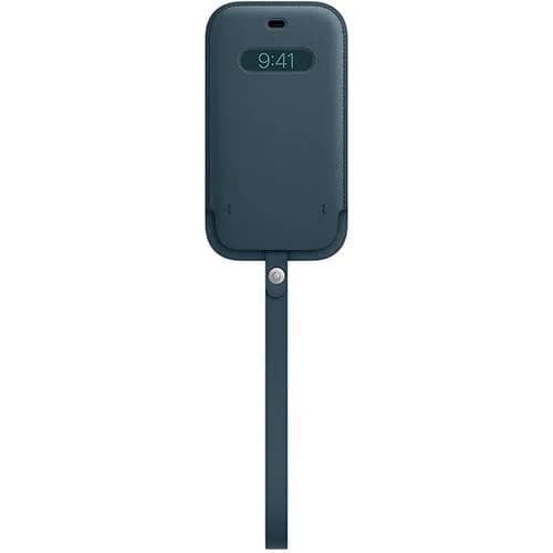 Bolsa em Pele Apple com MagSafe para Apple iPhone 12 / iPhone 12 Pro - Azul Báltico