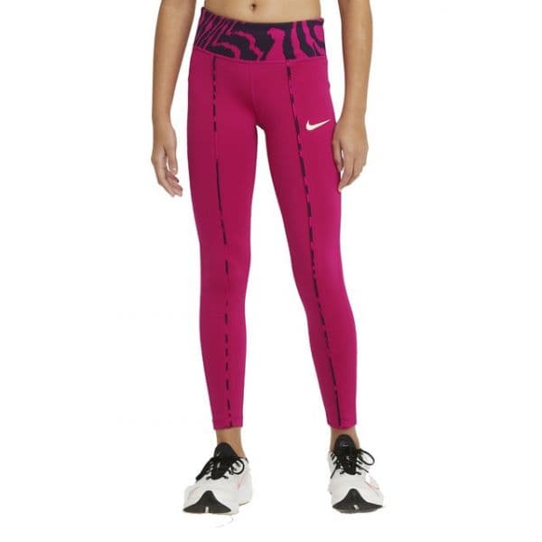 Nike Calças de malha AOP Preto 12 Anos