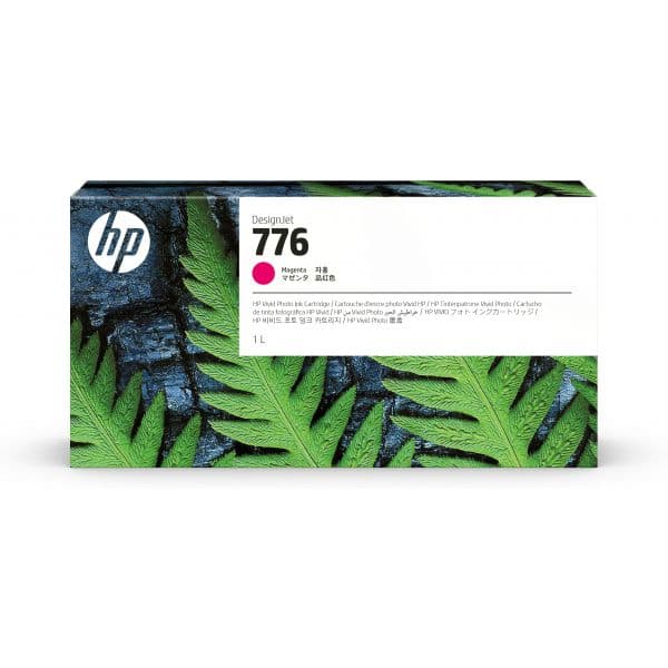 Tinteiro HP 776 1L Magenta Ink Cartridge