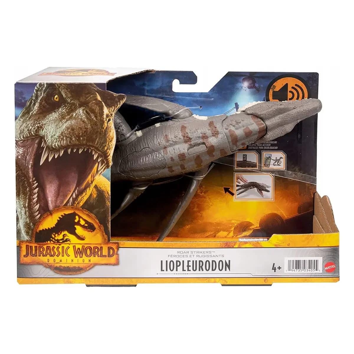 Dino Ruge e Ataca - Liopleurodon