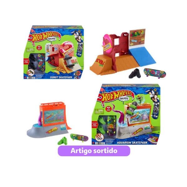 Mattel Hot Wheels - Playset Parque de skate - Sortido