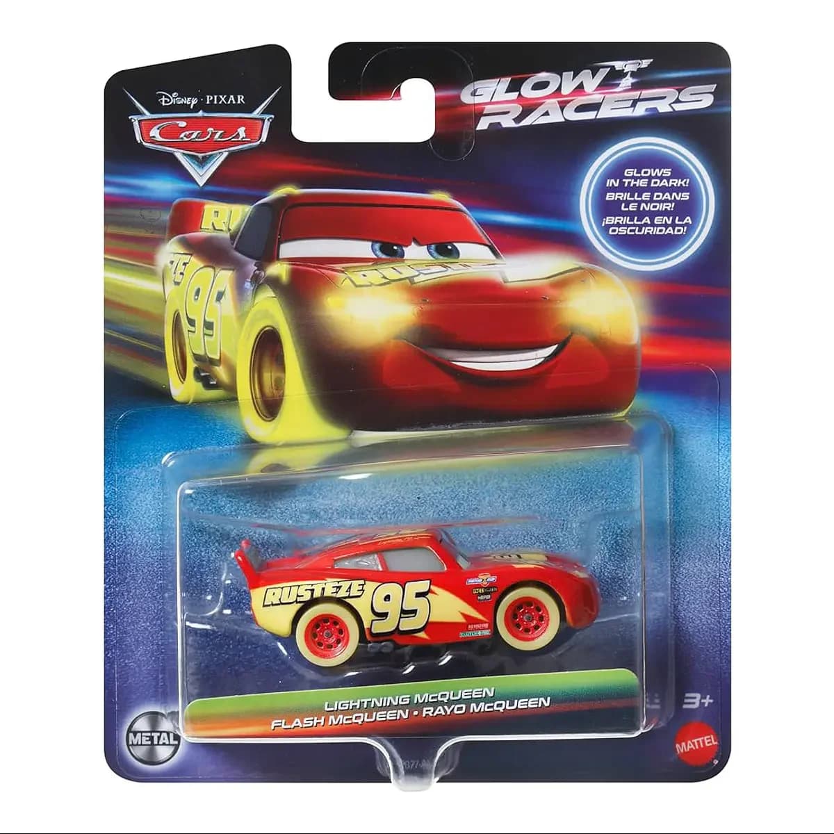 Cars Glow Racers - Lightning McQueen
