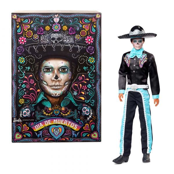 Barbie Signature Dia De Mortos 2024 Ken com Traje Negro