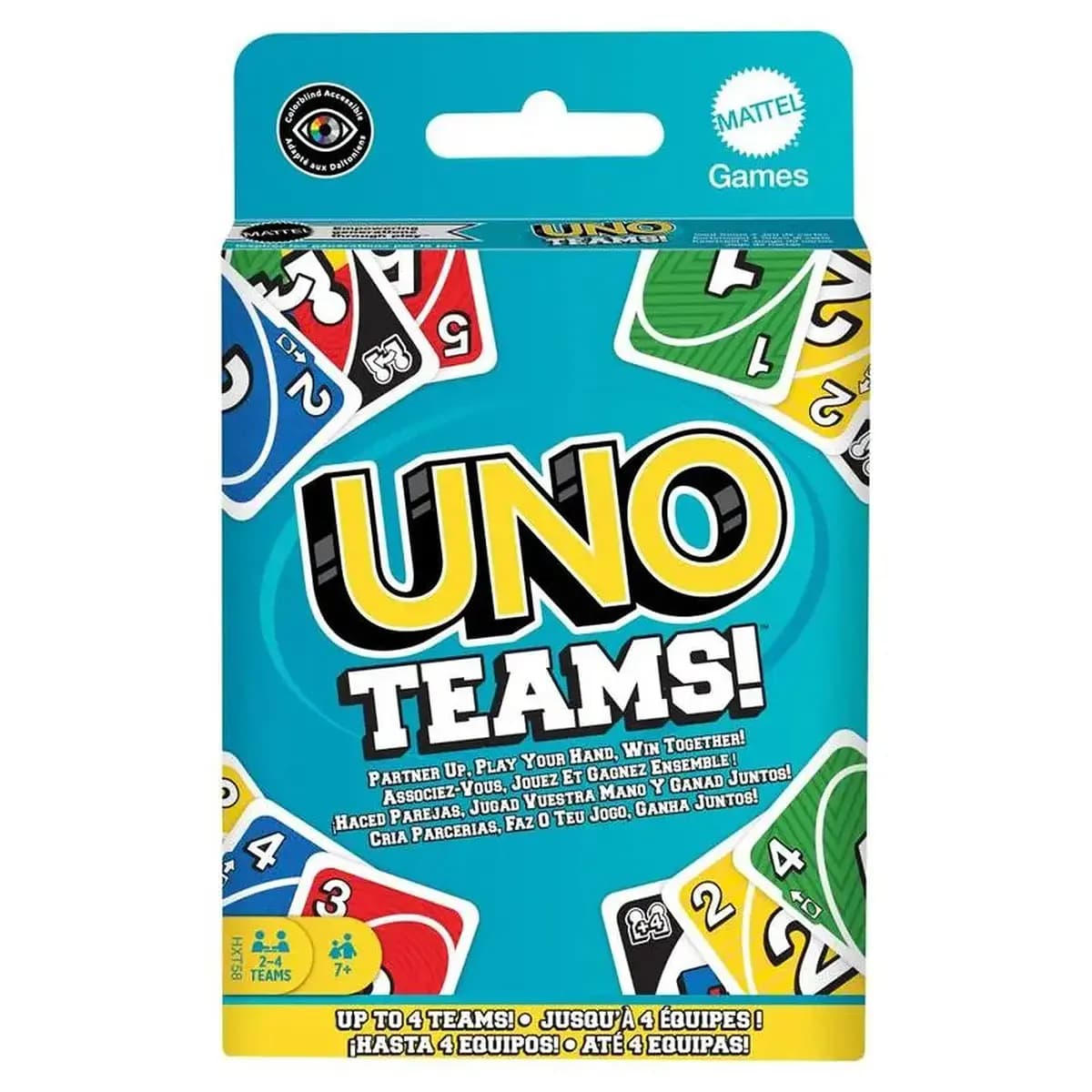 Mattel Jogo de Cartas UNO Teams!