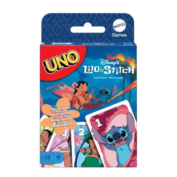 Mattel Uno Jcc10 Edição Especial Lilo & Stitch