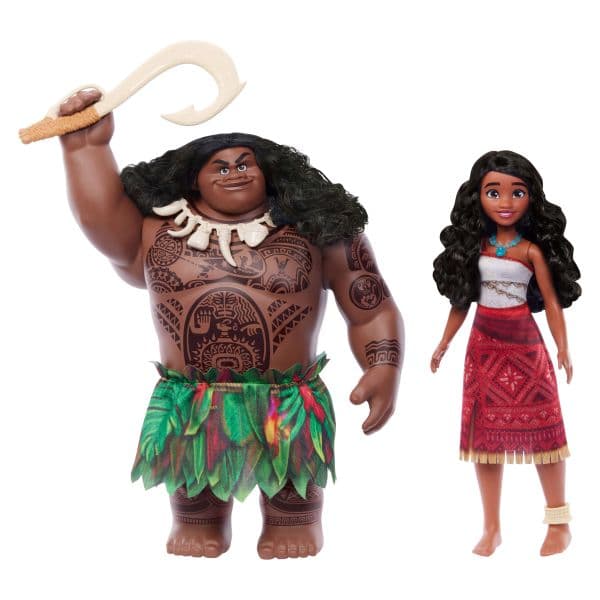 Disney Princess Bonecas Vaiana e Maui
