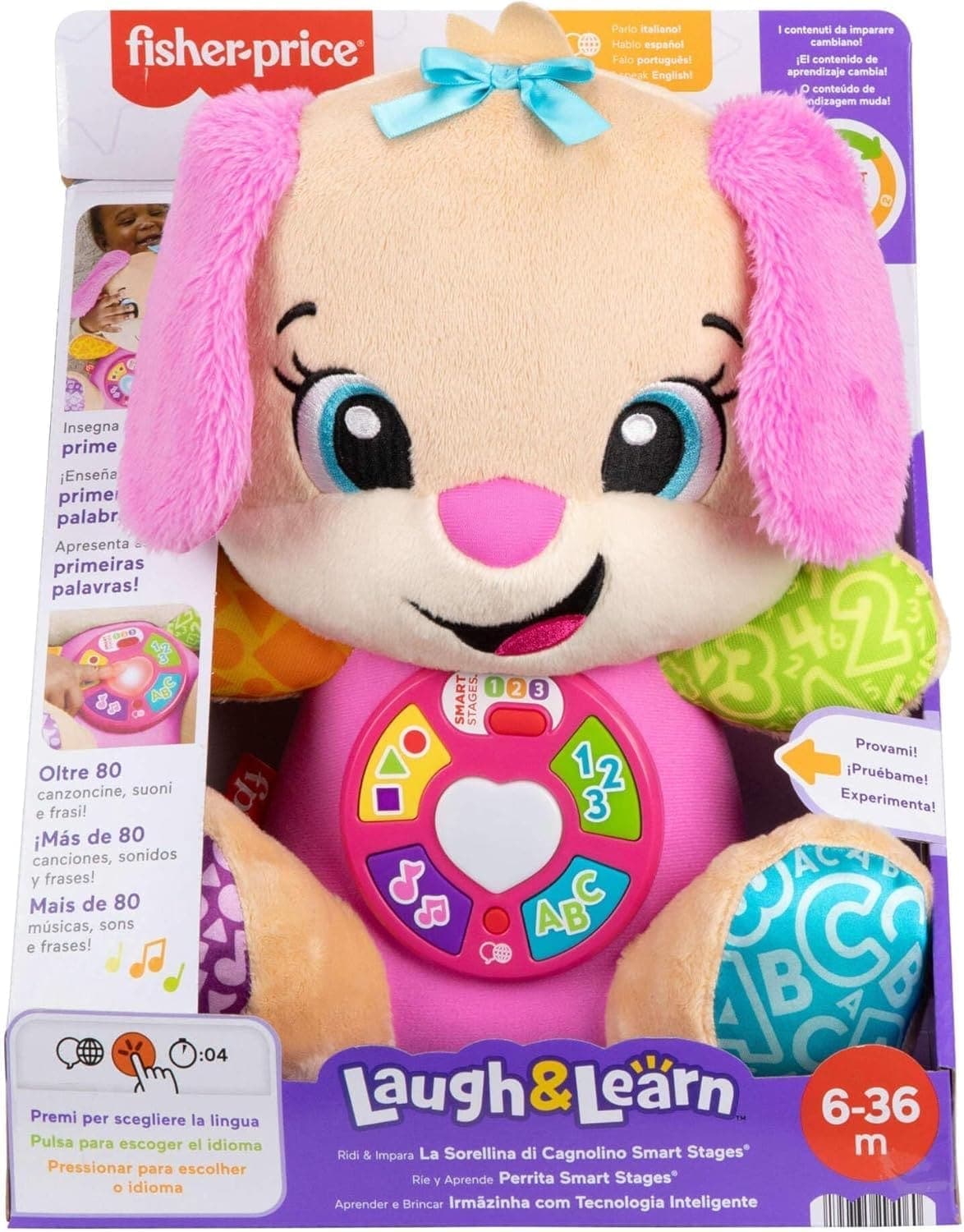 Fisher-Price Cadelinha Rir e Aprender