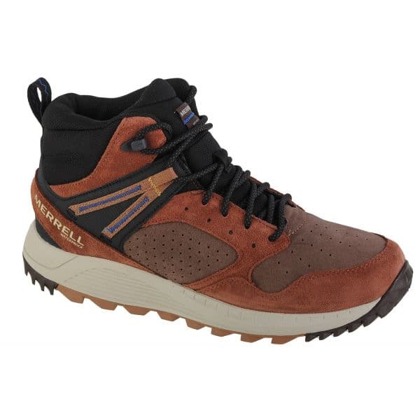 Merrell Wildwood Mid Wp Hiking Boots Castanho 41 Homem