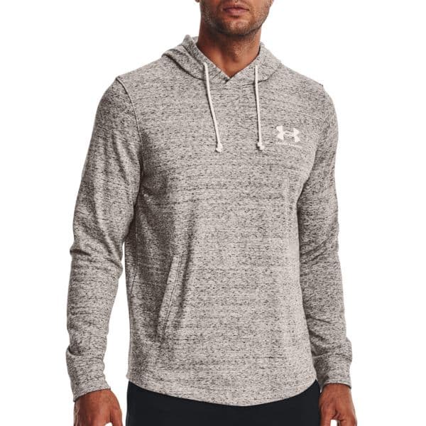 Under Armour Camisola com Capuz Rival Terry 1370401-112 S Cinzento