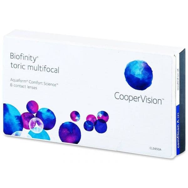 CooperVision Biofinity Toric Multifocal 6 Lentes