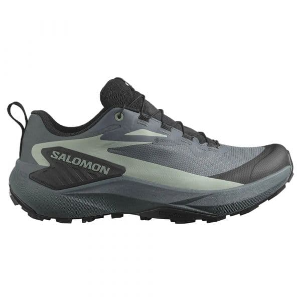 Salomon Sapatilhas de Trail Running Genesis Goretex Turbulence / Black / Green Milieu 44
