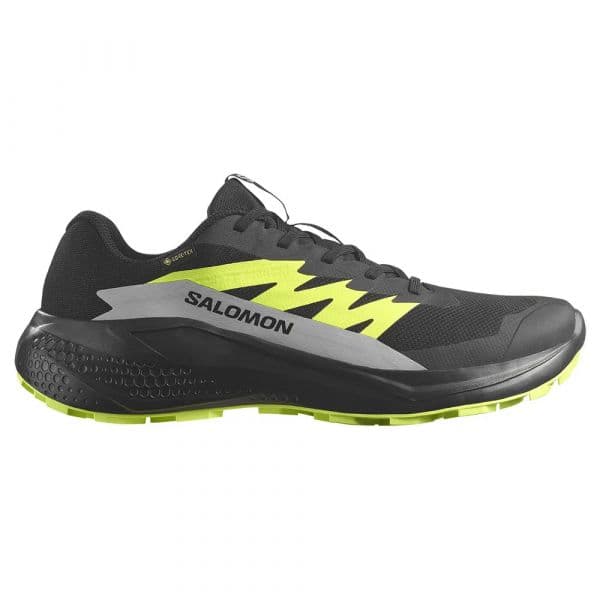 Salomon Sapatilhas de Trail Running Alphaglide Goretex Black / Alloy / Sharp Green 47 1/3