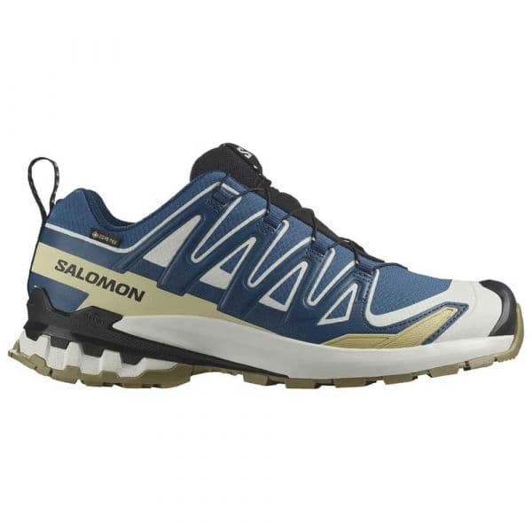 Salomon Sapatilhas de Trail Running Xa Pro 3d V9 Goretex Dark Blue / Icicle / Aloe 46