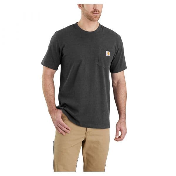 Carhartt K87 Relaxed Fit Short Sleeve T-shirt Cinzento S