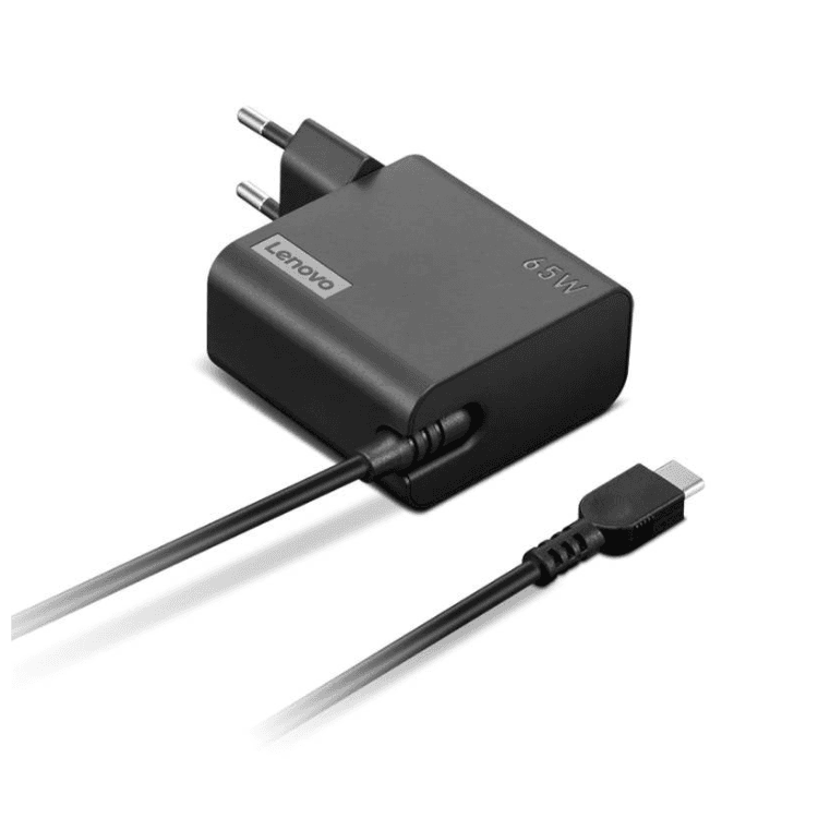 Carregador de Parede Lenovo 65W USB-C + Cabo USB-C