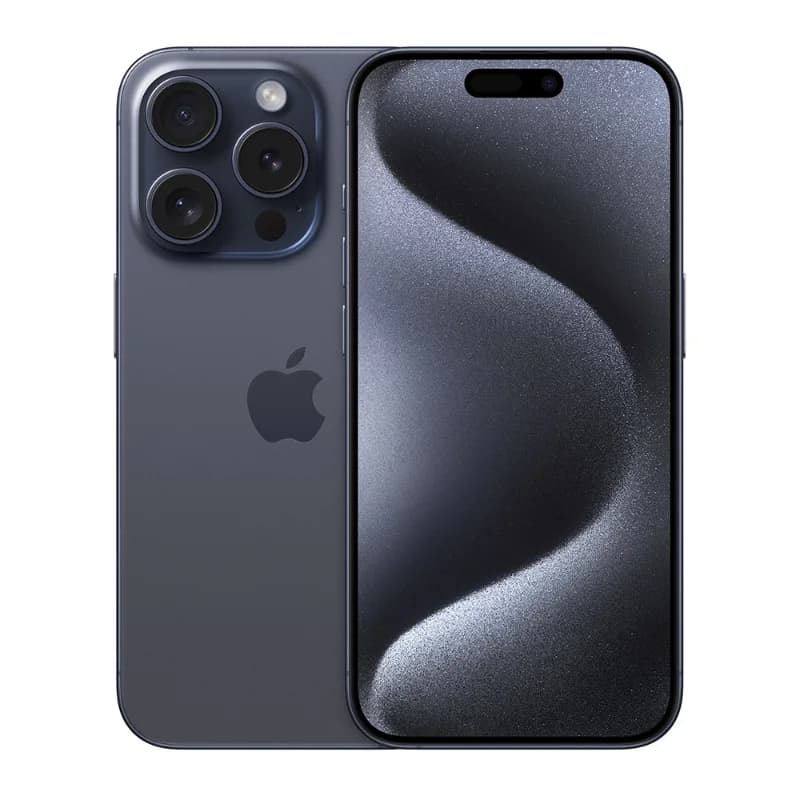 Smartphone Apple iPhone 15 Pro 6.1" 256GB Titânio Azul - MEGAONLINE