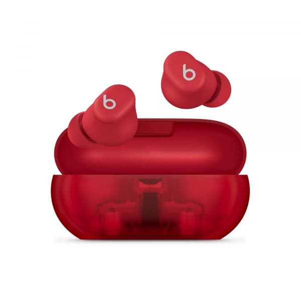 Apple Beats Solo Buds TWS Bluetooth Transparent Red
