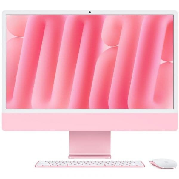 Apple iMac 24 Apple M4 10 Núcleos/24GB/512GB SSD/GPU 10 Núcleos/24" Retina 4.5K Rosa