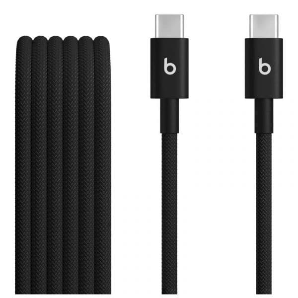 Cabo USB-C Apple MDGC4ZM/A 1,5 m Preto Pack 2 Reforçado Trançado