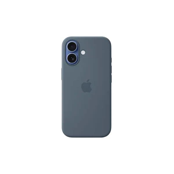 Apple Capa em Silicone com Magsafe para iPhone 17 Blue Âncora