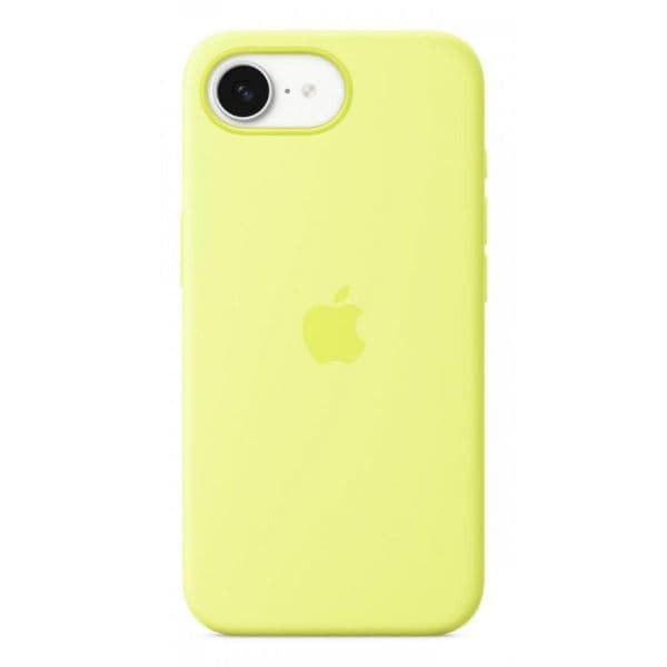 Apple Capa em Silicone para iPhone 16e Neon Yellow