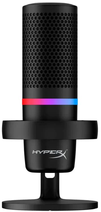 HyperX Microfone DuoCast RGB Preto USB - 4P5E2AA
