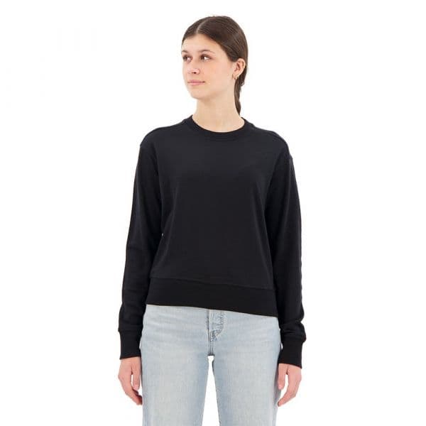 Icebreaker Crush Ii Merino Sweatshirt Preto L Mulher