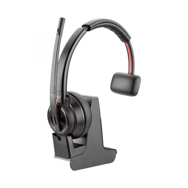 HP Poly Savi 8210 UC DECT On-Ear USB-A Bluetooth Black