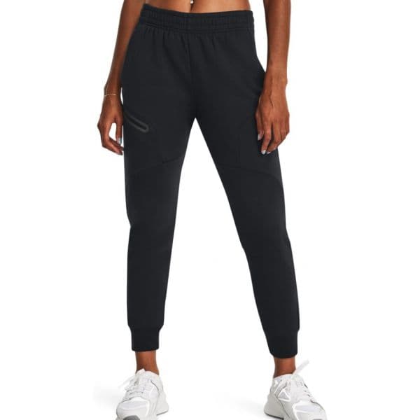 Under Armour Calças Unstoppable Flc Jogger-blk 1379846-001 XXL Preto
