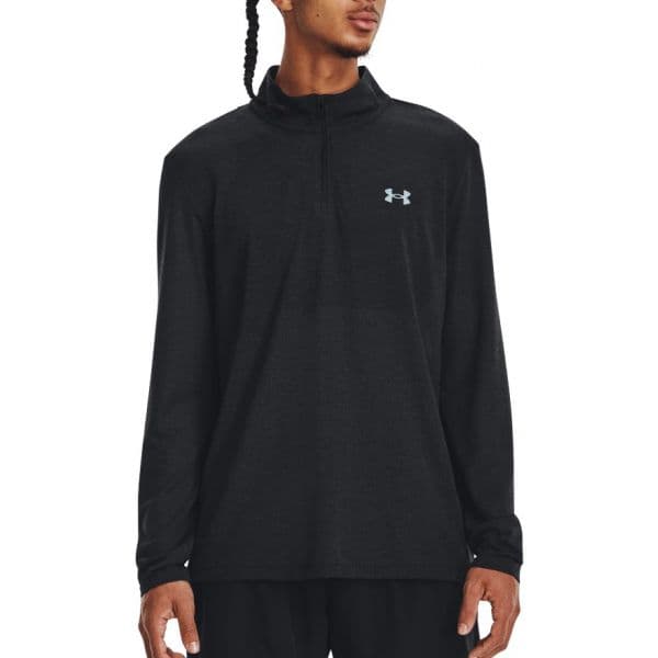 Under Armour Camisola Seamless Stride 1/4 Zip-blk 1378168-001 S Preto