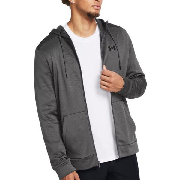 Under Armour Sweatshirt com Capuz Under Armour Fleece Fz Hoodie-gry 1373357-025 L Cinzento