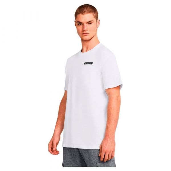 Under Armour T-shirt Under Heavyweight Armour Label 1382831-100 3XL Branco