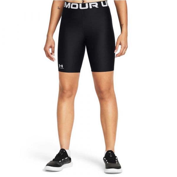 Under Armour Hg Authentics 8in Short Leggings Preto XS Mulher
