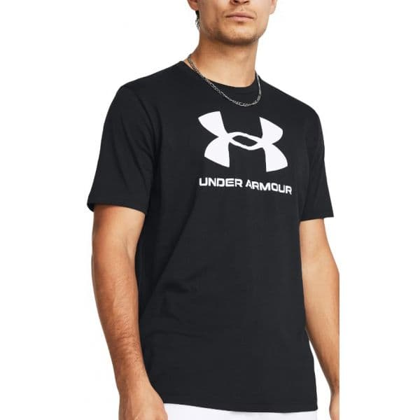Under Armour T-shirt Sportstyle Logo Update Ss-blk 1382911-001 S Preto
