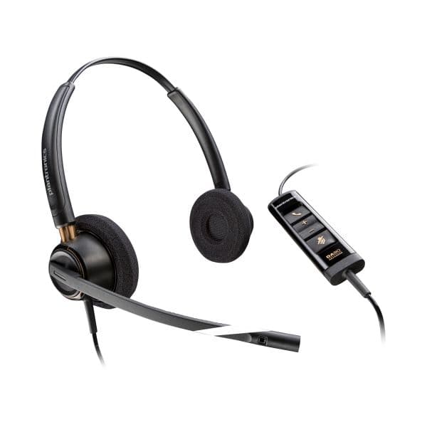 HP Poly EncorePro 525 USB-A Stereo Black