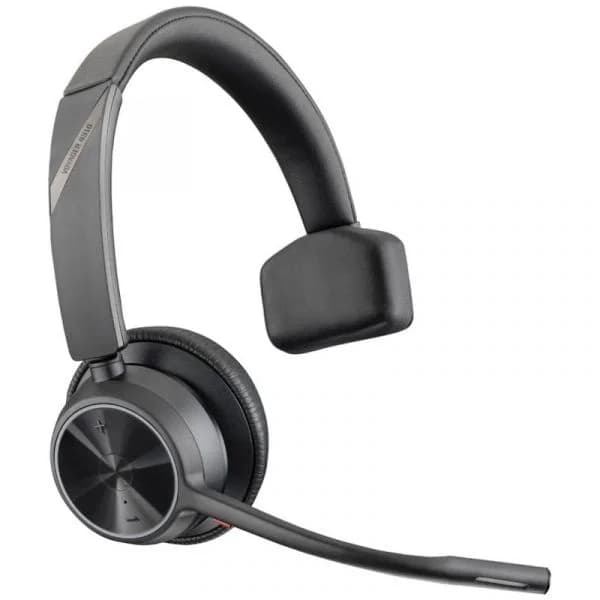 Auricular mono sem fios Poly Voyager 4310-M com ANC, certificado para Microsoft Teams, USB-C/A