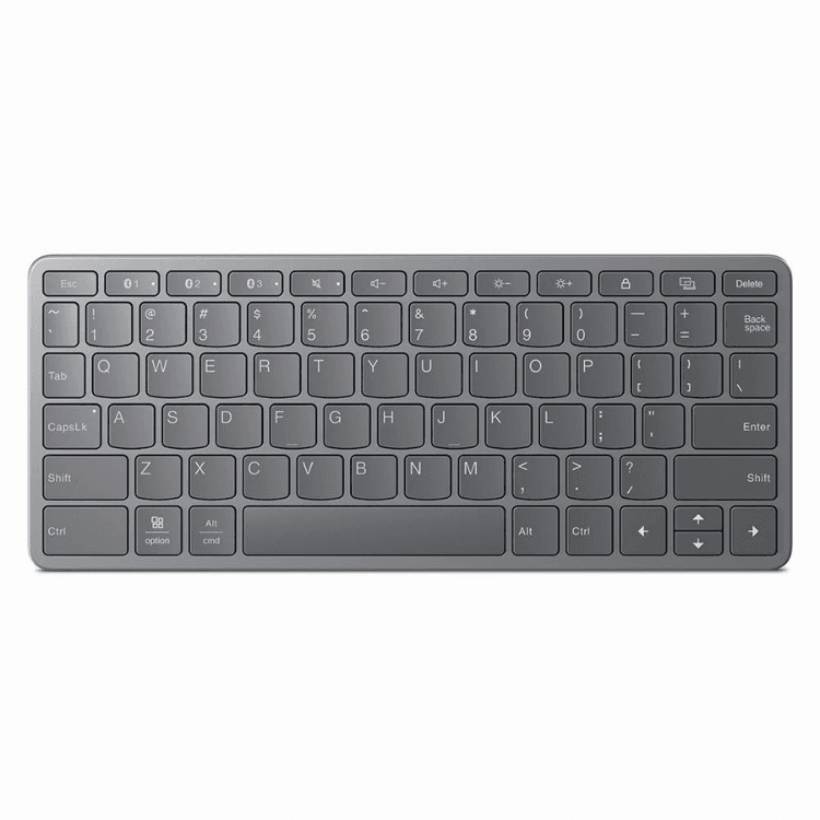 Teclado Lenovo Multi-Device Wireless Tab PT Luna Grey