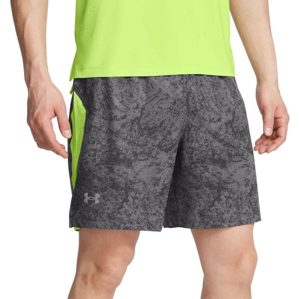 Under Armour Calções Ua Launch Pro 7'' Prtd Short 1378869-025 M Cinzento