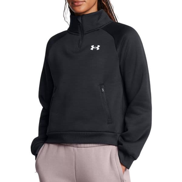 Under Armour Sweatshirt Fleece® Pro ½ Zip 1386505-001 XL Preto