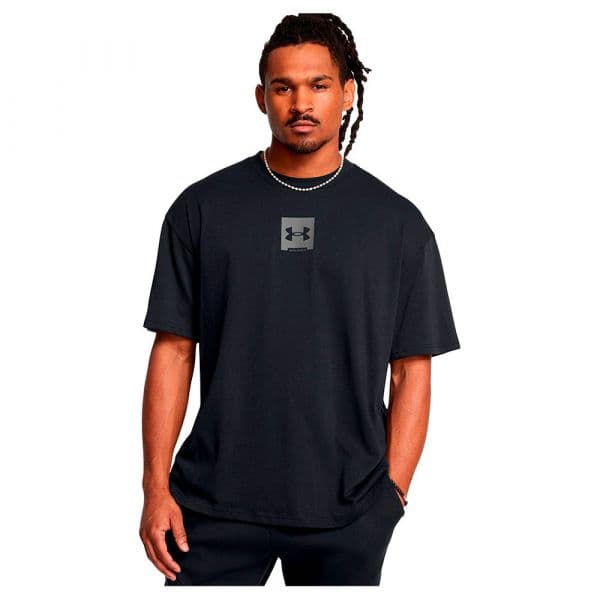 Under Armour M Hw os Sm Box Ss-blk 1386803-001 Xxl Preto