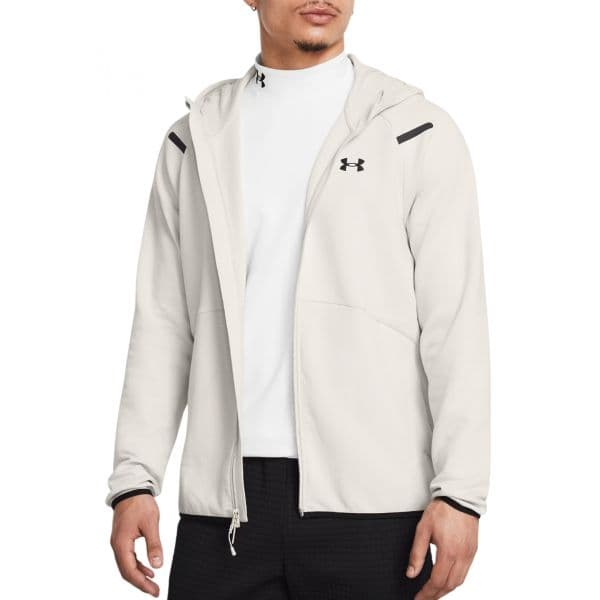 Under Armour Sweatshirt com Capuz Unstoppable Flc Fz hd 1389352-110 L Branco