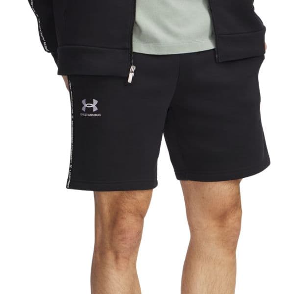 Under Armour Calções Ua Icon Fleece Taping 1390299-001 S Preto
